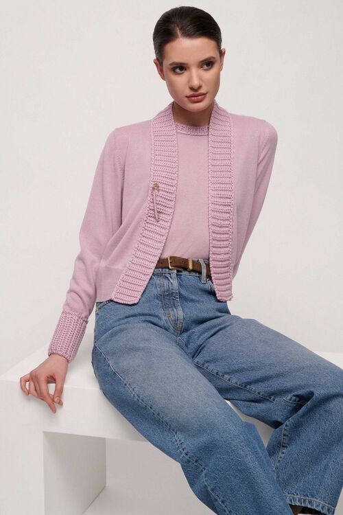 Luisa Spagnoli Modi - Cardigan in lana Saldi