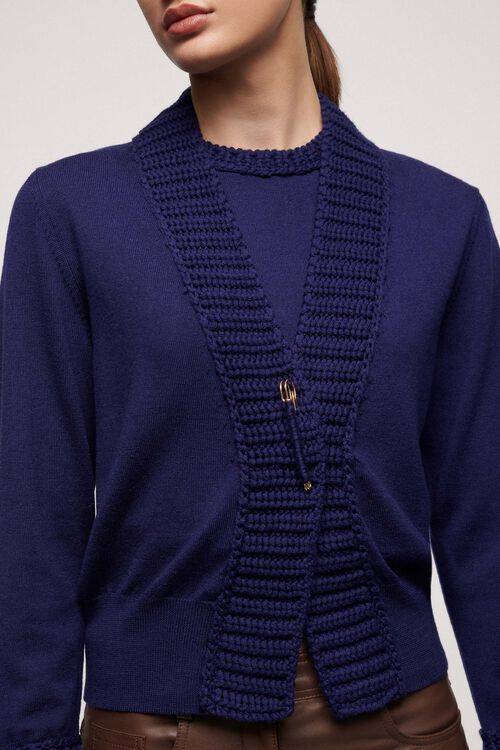 Luisa Spagnoli Modi - Cardigan in lana Offerte