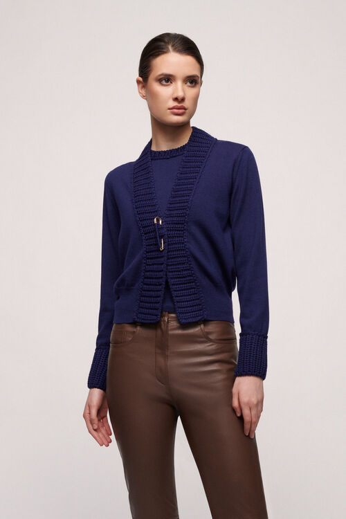Luisa Spagnoli Modi - Cardigan in lana Offerte
