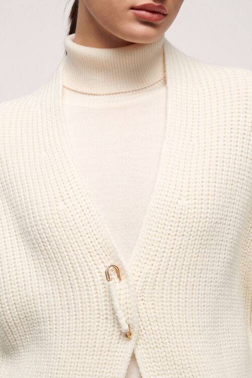 Luisa Spagnoli Mail - Cardigan in lana Nuova