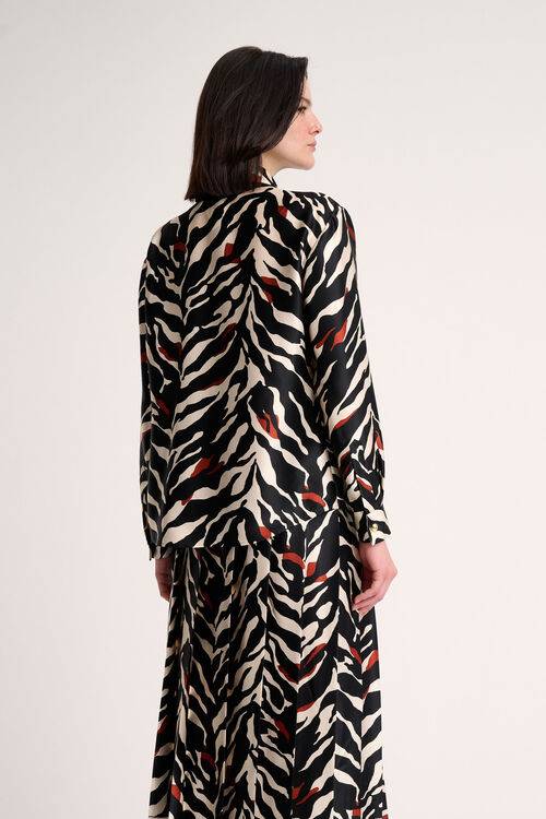 Luisa Spagnoli Lenza - Camicia animalier Sconto