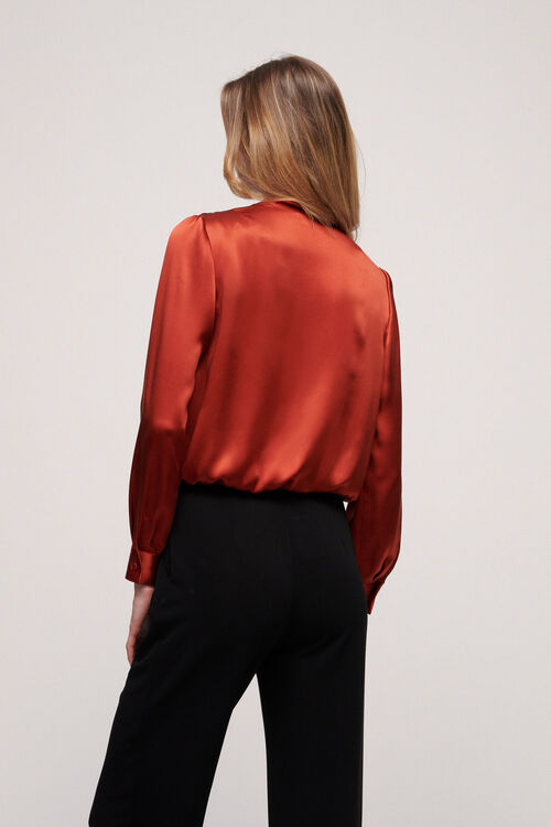 Luisa Spagnoli Lancetta - Camicia in seta Online