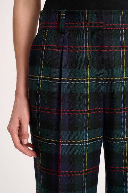 Luisa Spagnoli Ortaggio - Pantaloni tartan Vendite stagionali