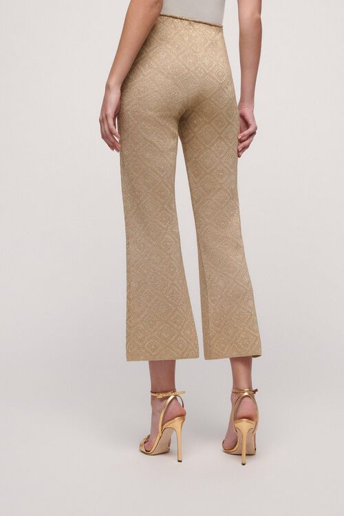 Luisa Spagnoli Zelinda - Pantalone in lurex Spedizione Gratuita