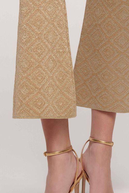 Luisa Spagnoli Zelinda - Pantalone in lurex Spedizione Gratuita