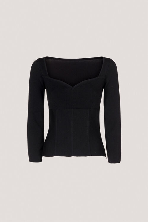 Luisa Spagnoli Marc - Maglia in lana Qualità Garantita