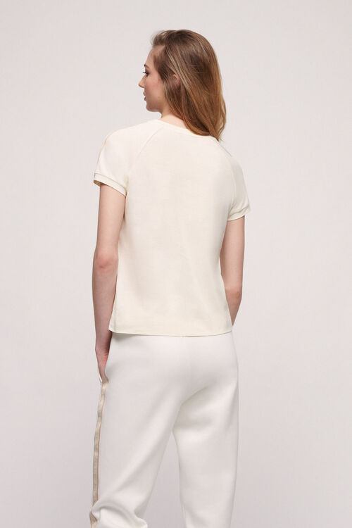 Luisa Spagnoli Lunar - T-shirt in cotone Hotsell