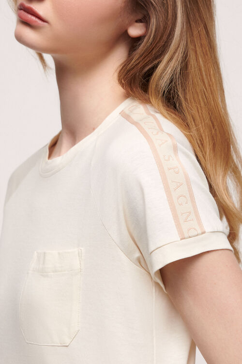Luisa Spagnoli Lunar - T-shirt in cotone Hotsell