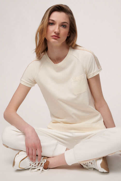Luisa Spagnoli Lunar - T-shirt in cotone Hotsell