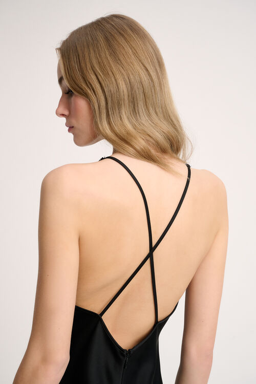 Luisa Spagnoli Gesso - Abito longuette elegante Fino Al -60%