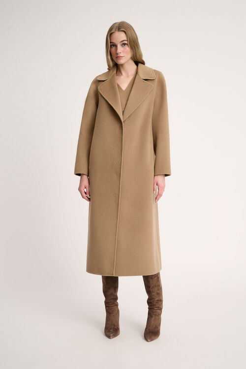 Luisa Spagnoli Sussulto - Cappotto con revers faux fur In Saldo