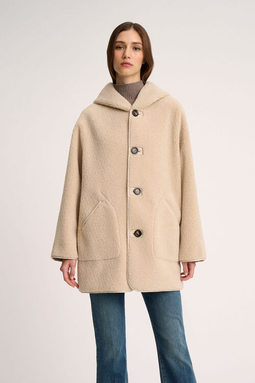 Luisa Spagnoli Spessore - Giaccone double face Moda