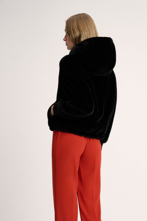 Luisa Spagnoli Scheggia - Giubbotto faux fur In Linea