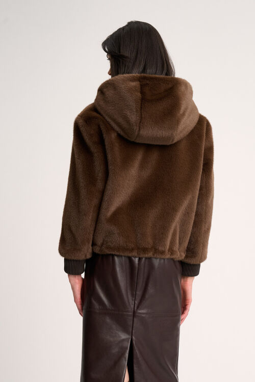 Luisa Spagnoli Scheggia - Giubbotto faux fur Sottocosto