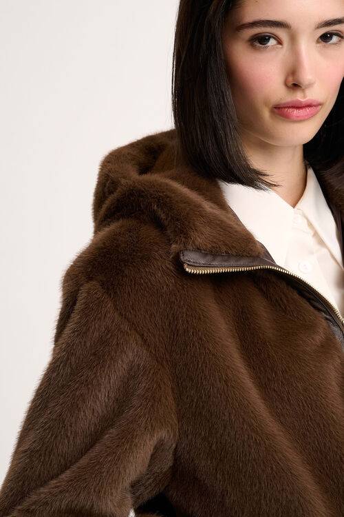 Luisa Spagnoli Scheggia - Giubbotto faux fur Sottocosto