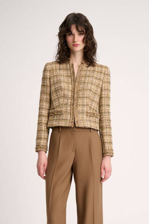 Luisa Spagnoli Saggi - Giacca cropped In Vendita