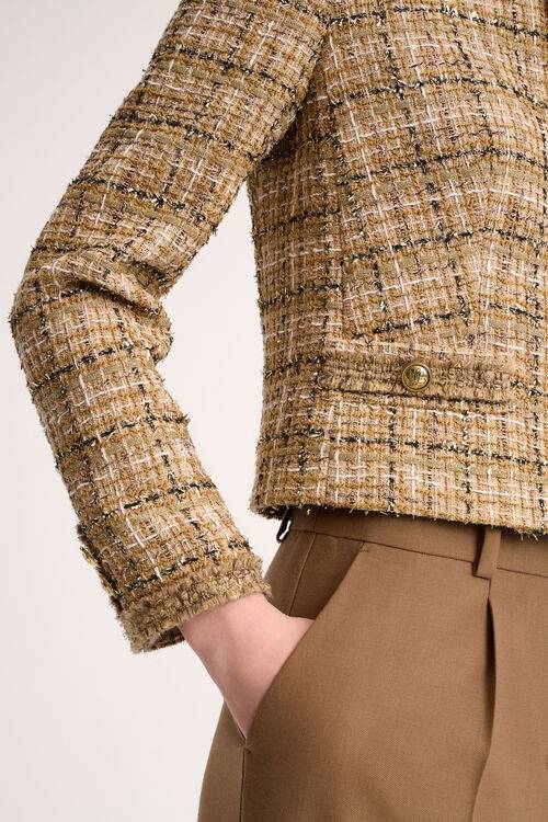 Luisa Spagnoli Saggi - Giacca cropped In Vendita