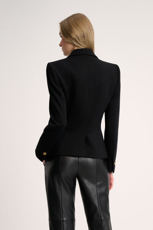 Luisa Spagnoli Merilu - Blazer cropped in lana Vendita Calda