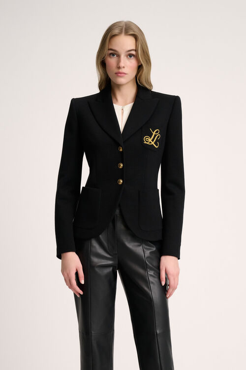 Luisa Spagnoli Merilu - Blazer cropped in lana Vendita Calda