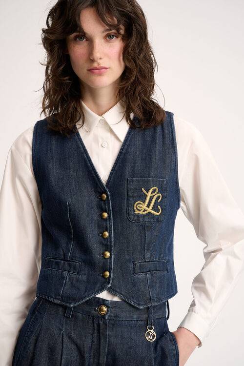 Luisa Spagnoli Scudiero - Gilet in denim
