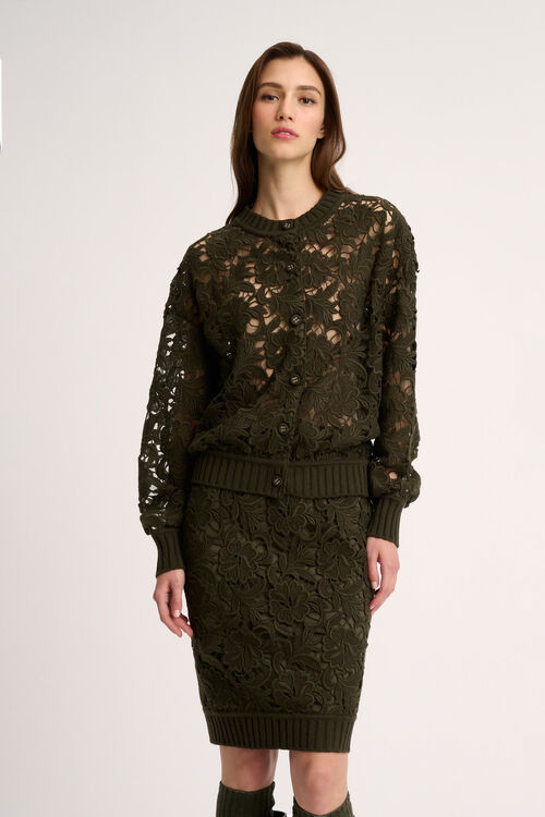 Luisa Spagnoli Segesta - Cardigan in pizzo - Fashion Show Fino Al -60%