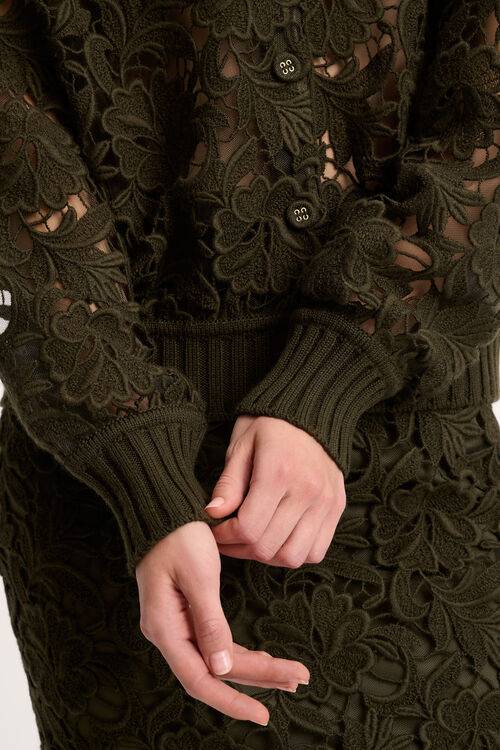 Luisa Spagnoli Segesta - Cardigan in pizzo - Fashion Show Fino Al -60%