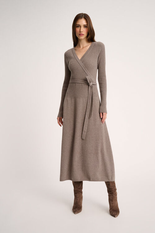 Luisa Spagnoli Ciottolo - Abito in maglia Offerta