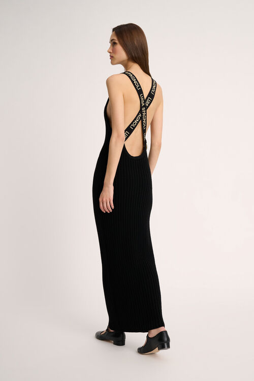 Luisa Spagnoli Mendez - Abito con spalline jacquard - Fashion Show Hotsell