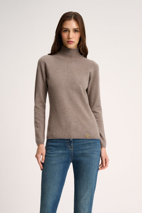 Luisa Spagnoli Campo - Pullover in misto cashmere Prezzo Ridotto