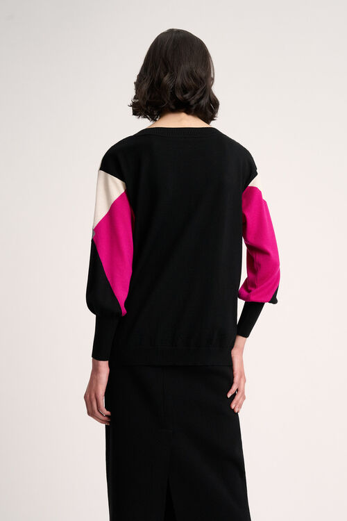 Luisa Spagnoli Magneti - Pullover a rombi Presa