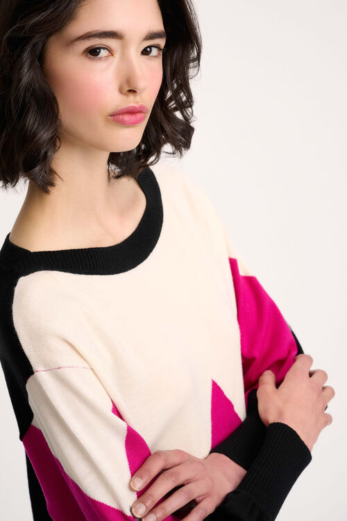 Luisa Spagnoli Magneti - Pullover a rombi Presa