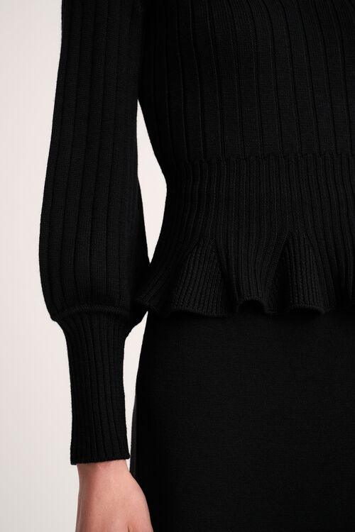 Luisa Spagnoli Merlato - Pullover scollo a cuore Online