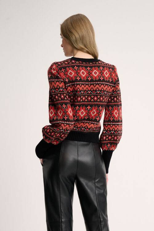 Luisa Spagnoli Correttore - Pullover jacquard In Vendita