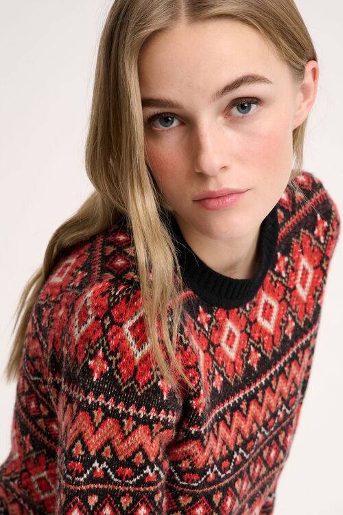 Luisa Spagnoli Correttore - Pullover jacquard In Vendita