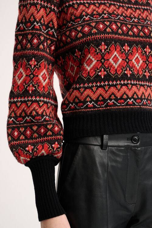 Luisa Spagnoli Correttore - Pullover jacquard In Vendita