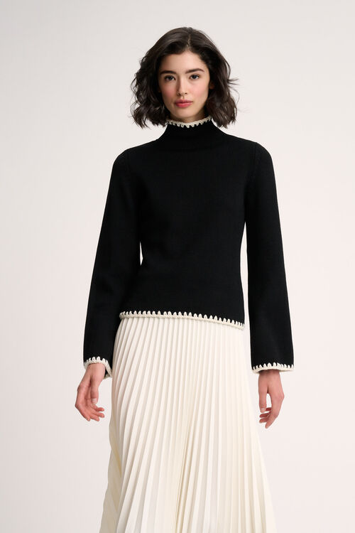 Luisa Spagnoli Monet - Pullover lupetto
