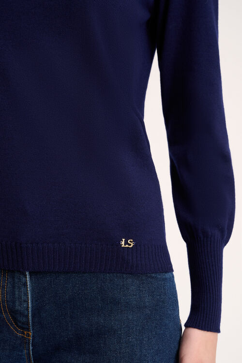 Luisa Spagnoli Mossa - Pullover in lana In Linea