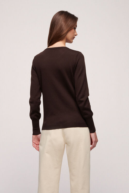 Luisa Spagnoli Mossa - Pullover in lana Soddisfazione Garantita