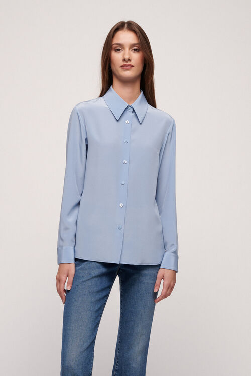 Luisa Spagnoli Limonaia - Camicia in seta Promozione Limitata