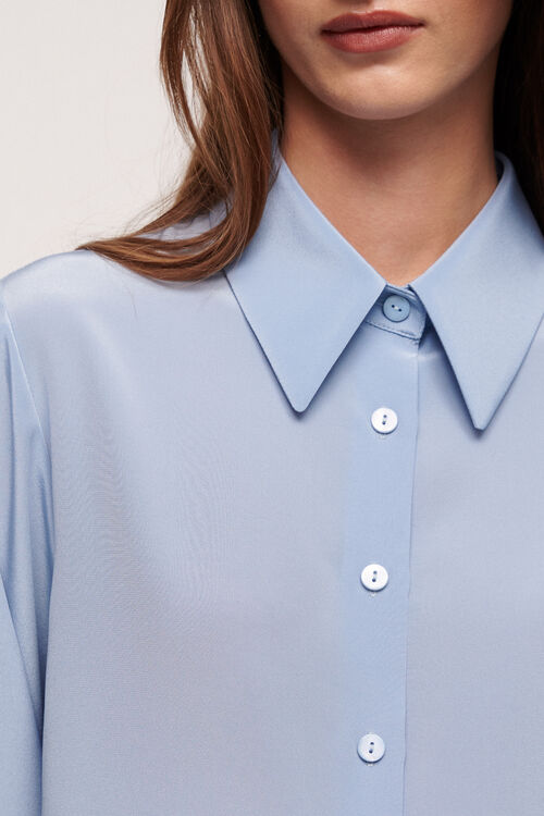 Luisa Spagnoli Limonaia - Camicia in seta Promozione Limitata