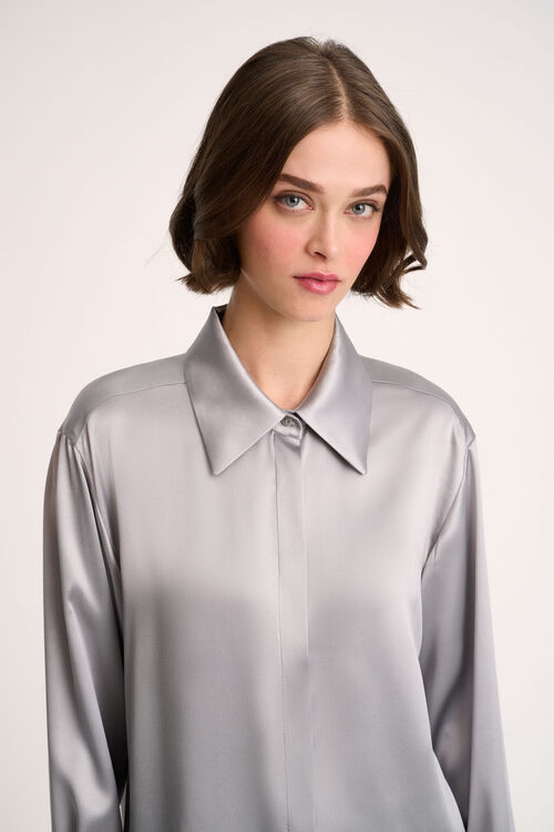 Luisa Spagnoli Levriero - Camicia in seta Convenienza