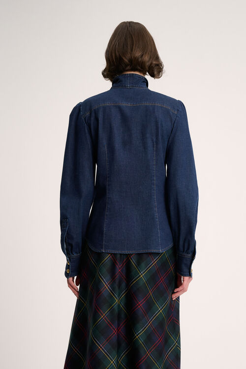 Luisa Spagnoli Leonessa - Camicia in denim Presa