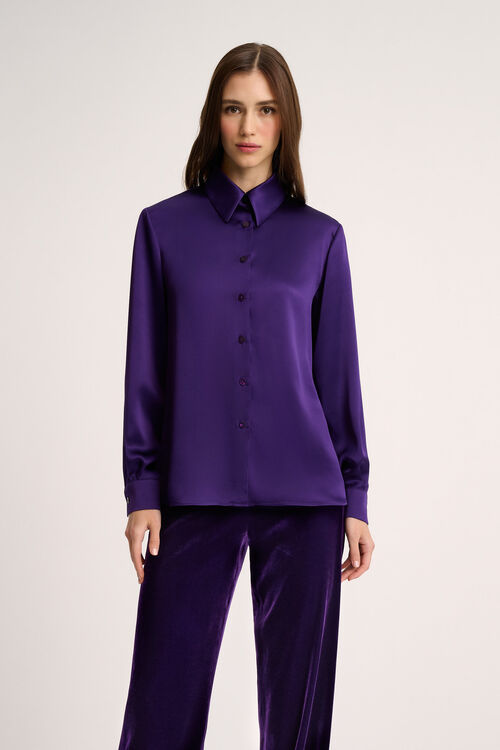 Luisa Spagnoli Livello - Camicia in seta Sconto