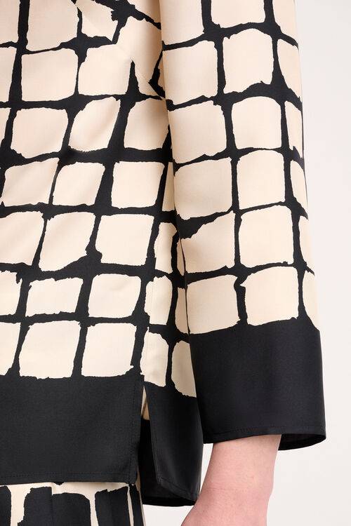 Luisa Spagnoli Leggio - Blusa a quadri Online