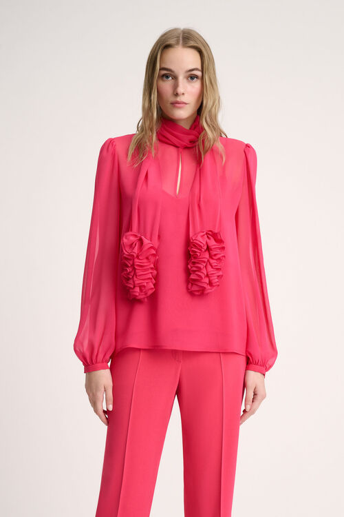 Luisa Spagnoli Lola - Blusa con ruches In Vendita