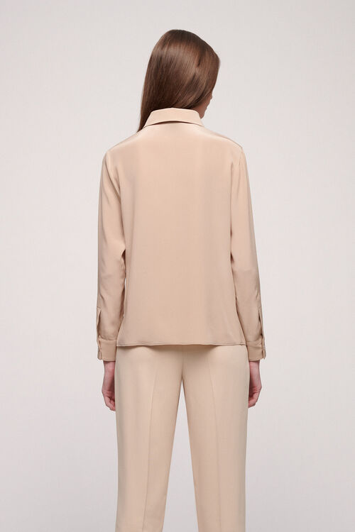 Luisa Spagnoli Limonaia - Camicia in seta Saldi