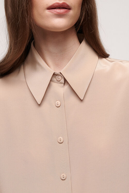 Luisa Spagnoli Limonaia - Camicia in seta Saldi