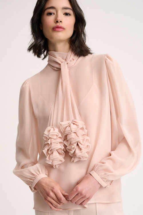 Luisa Spagnoli Lola - Blusa con ruches