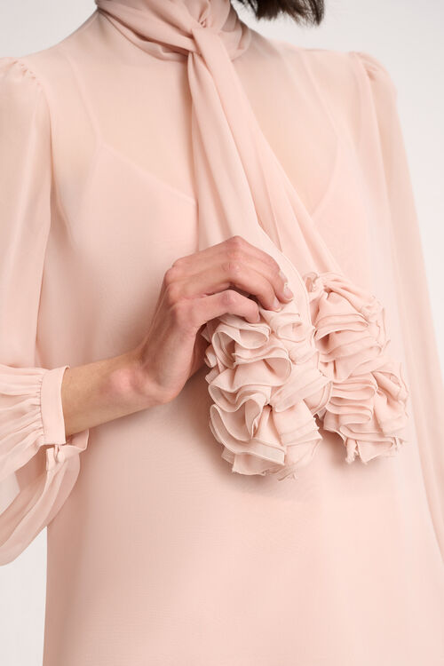 Luisa Spagnoli Lola - Blusa con ruches Vendita Calda