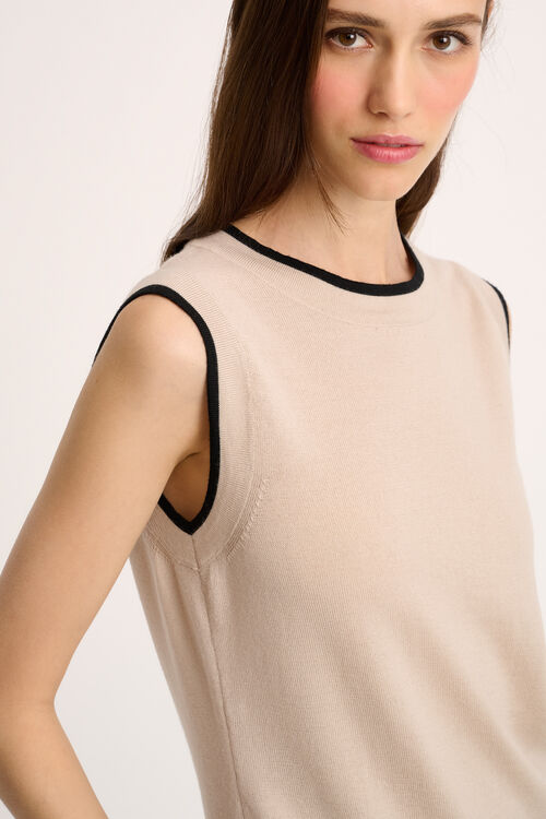 Luisa Spagnoli Macinapepe - Top in maglia I Più Venduti